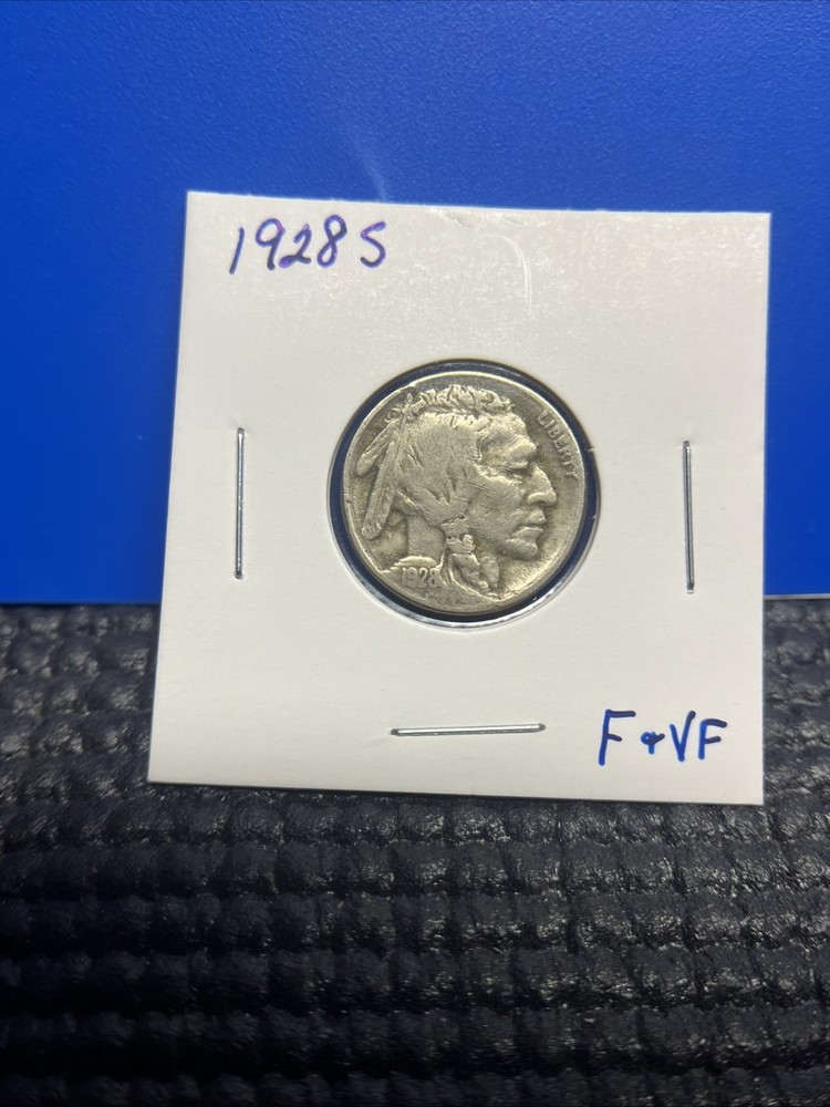 1928 S Buffalo Nickel