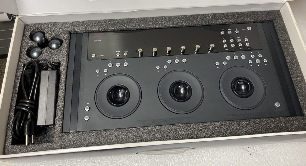 Euphonix MC Color Grading Trackball Control Surface Video Color Controller