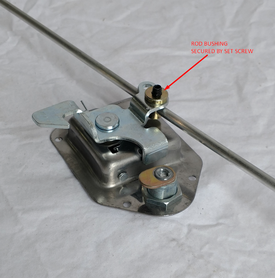 Tool Box Slam Paddle Latch Connecting Rod Bushing 1 Pair for Top Storage Cover