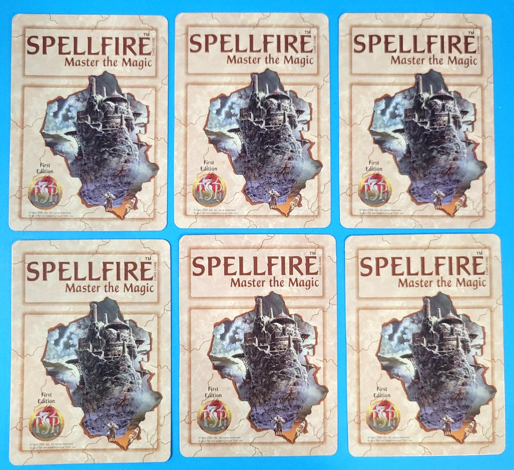 Spellfire First Edition TCG CCG Chase Set 1-25 Complete Dungeons Dragons ADD
