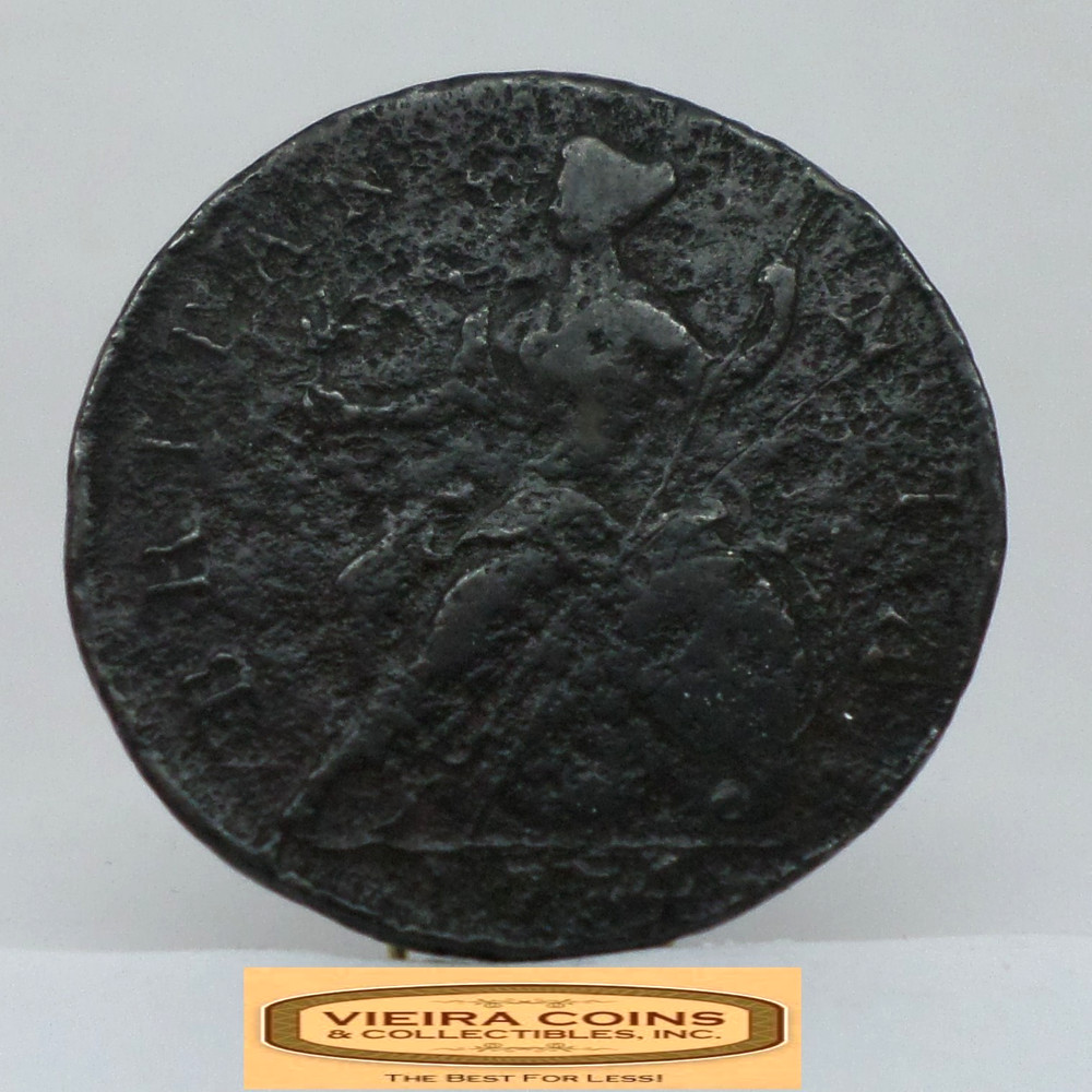 1734 Great Britain Half Penny - #C58267NQ