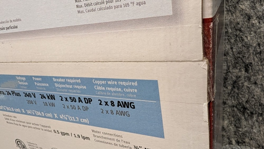 Stiebel Eltron Tankless Water Heater – Tempra 24 Plus – Electric, 24kW