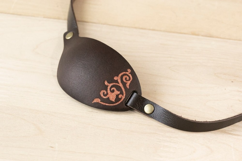 Eye Patch, Leather Eye Patch, Small Eye Patch, Slim Eye Patch, Custom Eye Patch