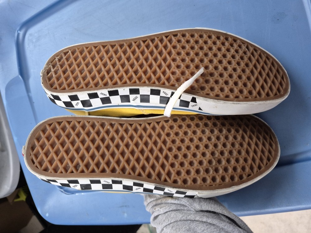 Vans Mens Size 11.5 Yellow