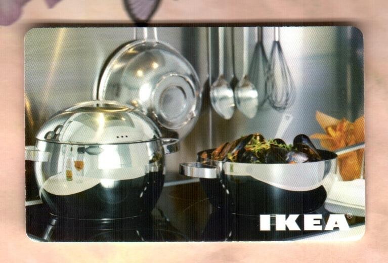 IKEA Kitchenware ( 2007 ) Gift Card ( $0 )