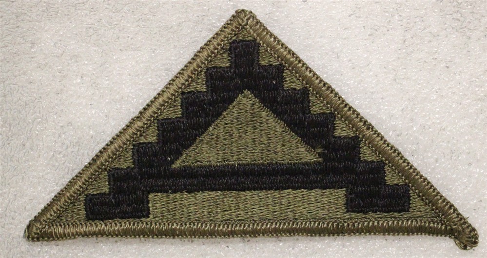 Army Patch: 7th Army - subdued, merrowed edge