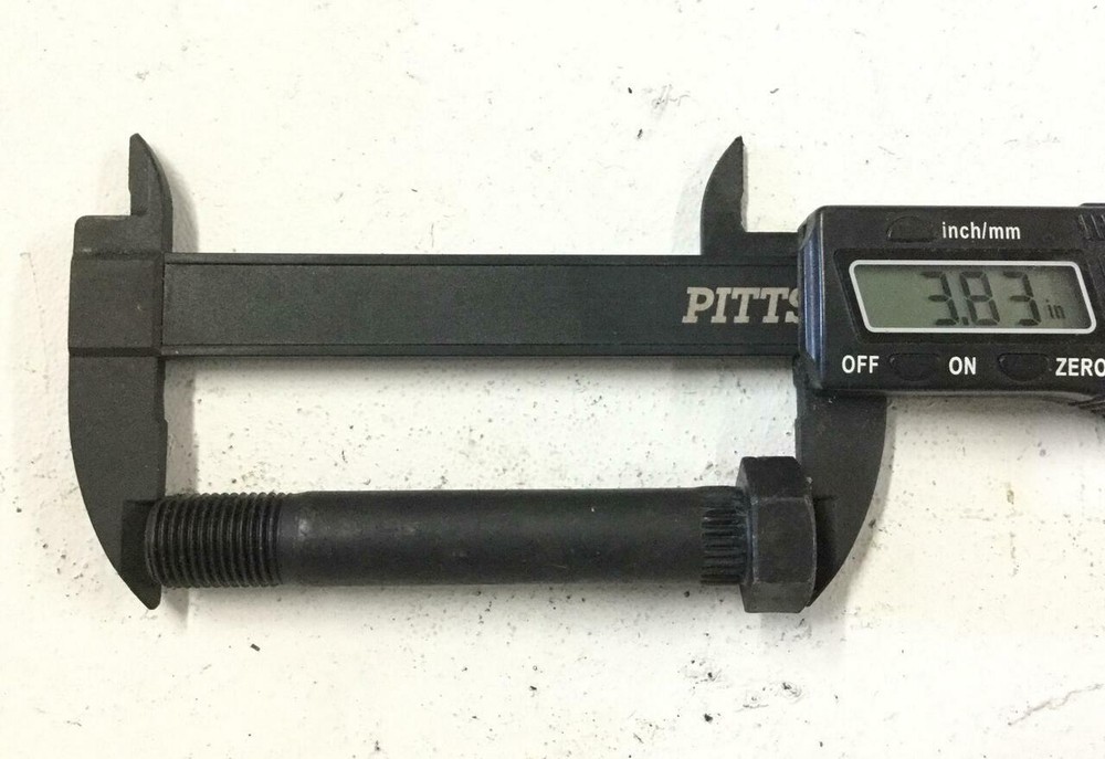 (4) Trailer leaf spring shackle bolts 9/16"-18 x 3-1/2" w/ lock nuts Boat cargo