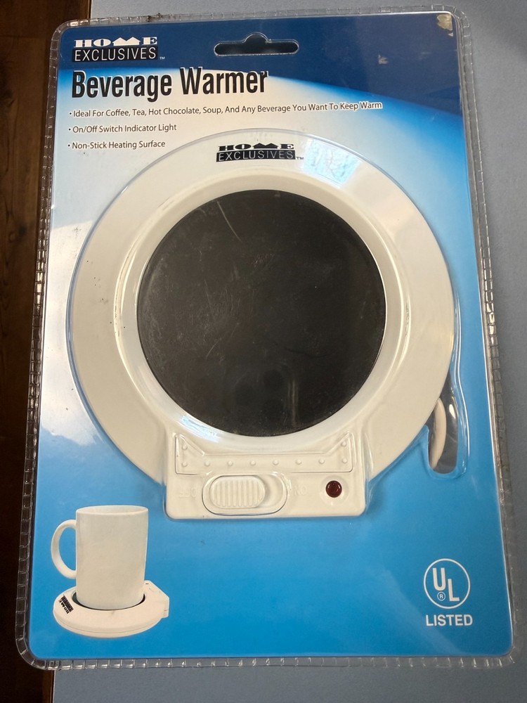 Home Exclusives Beverage Warmer - NEW in box