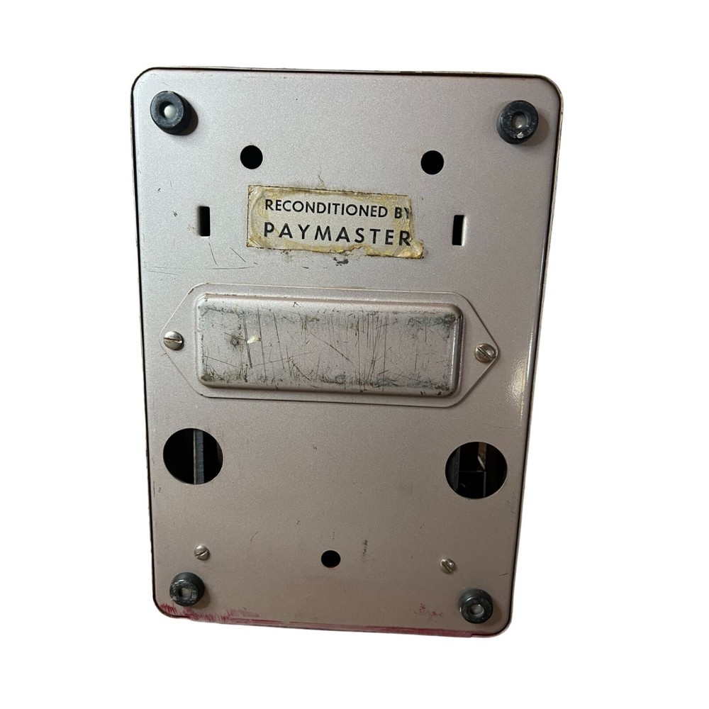 Vintage The Paymaster System Series S-600 WORKING