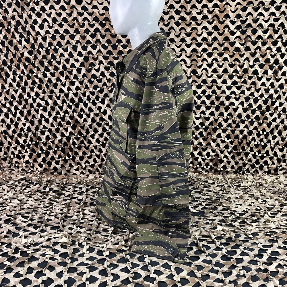 NEW BDU Jacket - Vietnamese Tiger Stripe - Large Long