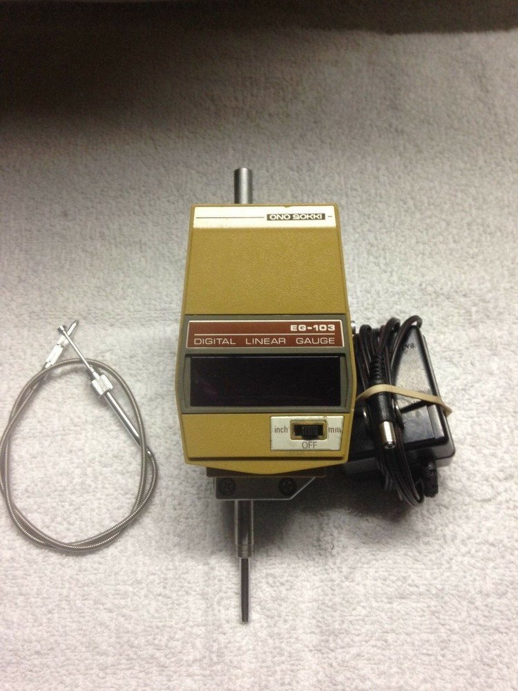 Electronic Digital Indicator EG-103 Ono Sokki