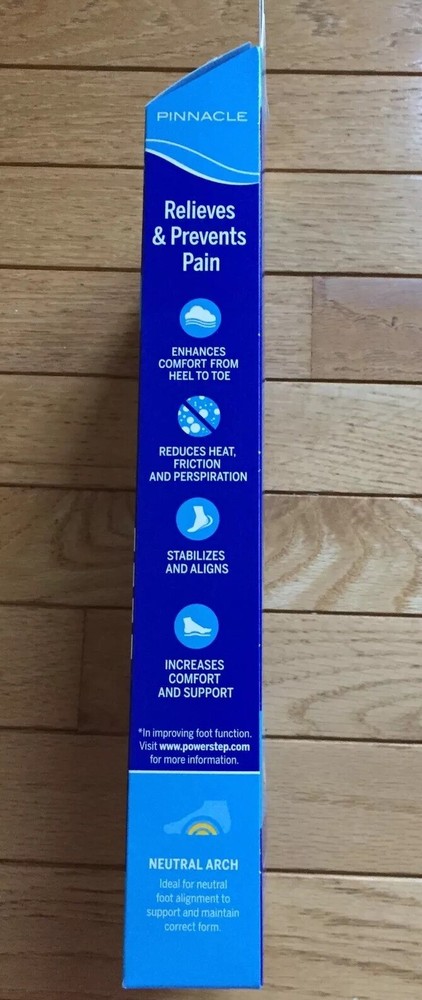 Powerstep Orthotics-(USED)-Insoles Full Length Arch Support Pinnacle