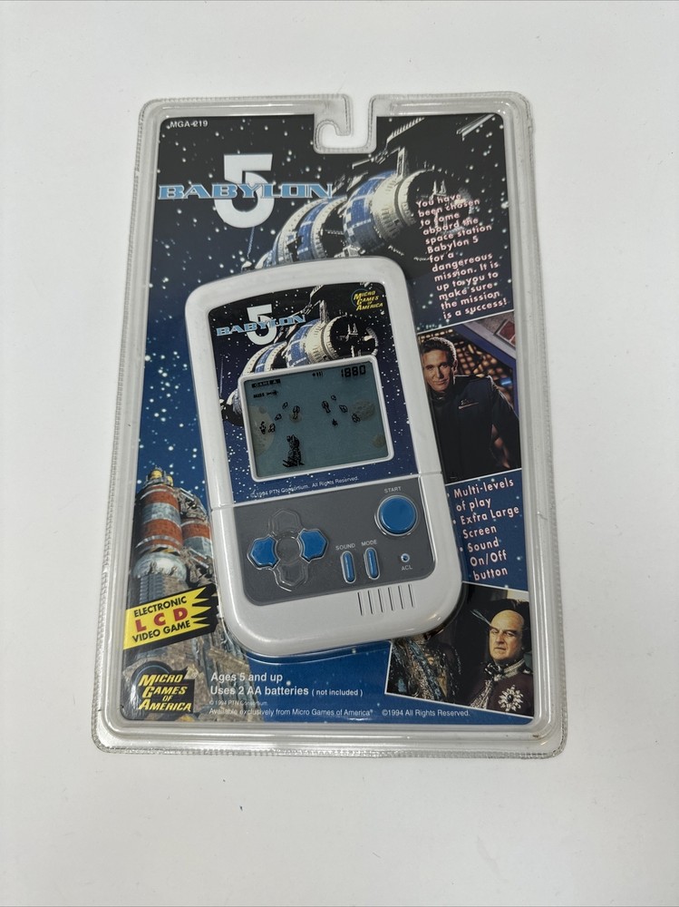Babylon 5 Electronic Video LCD Game 1994 New In Package