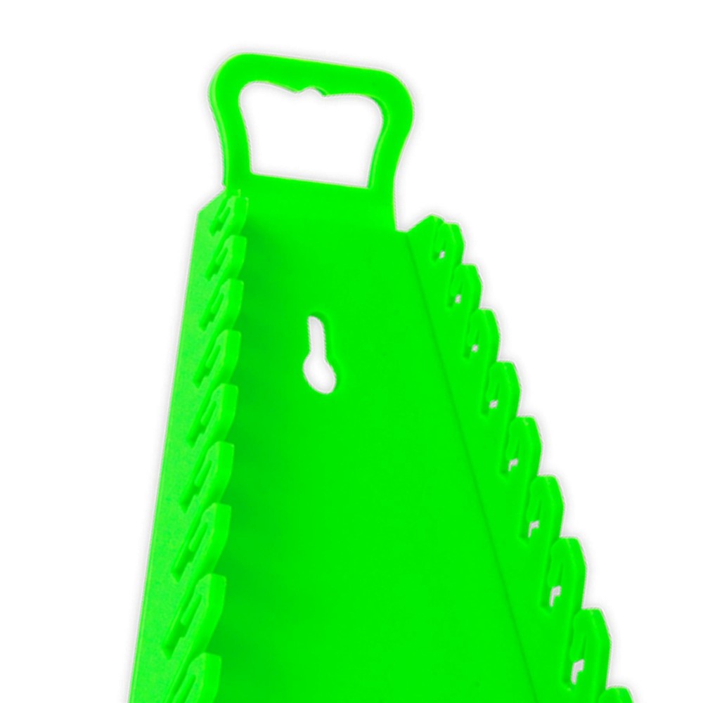 Reverse Spanner Rack Capacity 15 Spanners Hi-Vis Green Sealey