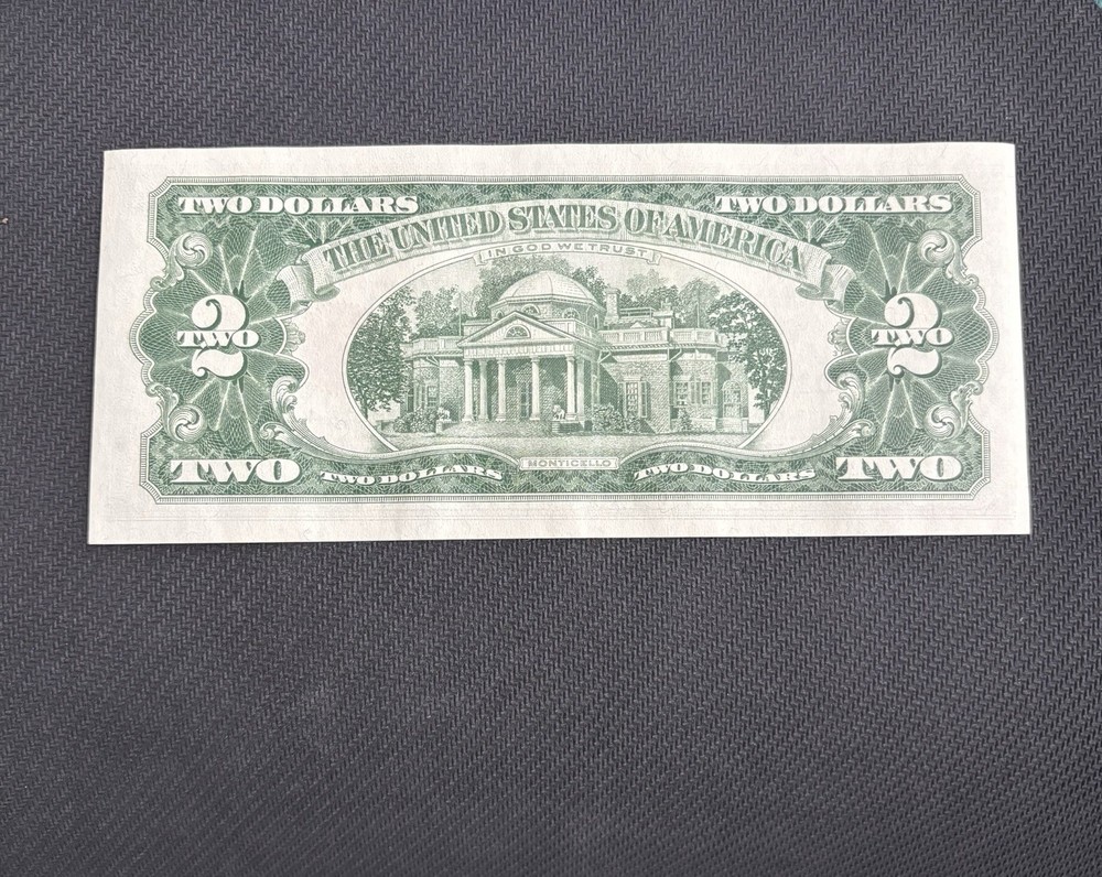 1963 Two ($2) Dollar Red Seal Uncirculated
