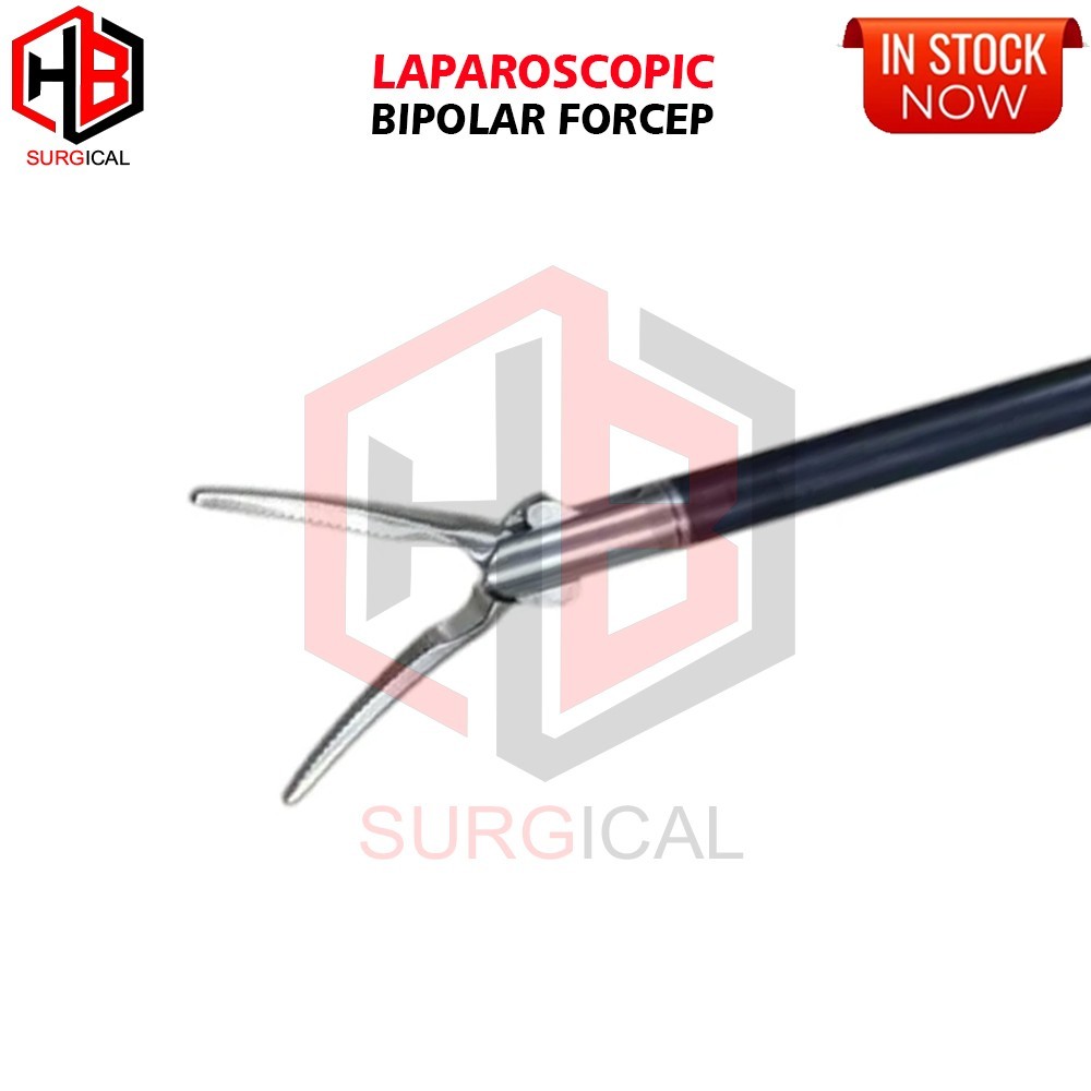 Laparoscopic Bipolar Forceps Surgical Instruments With Cable Reusable 1 Pc Set
