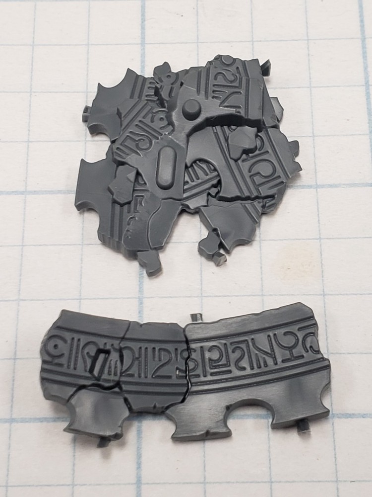 Warhammer 40k Aeldari Bits Eldar Kharseth Void Dreamer Icon Rubble Terrain #15