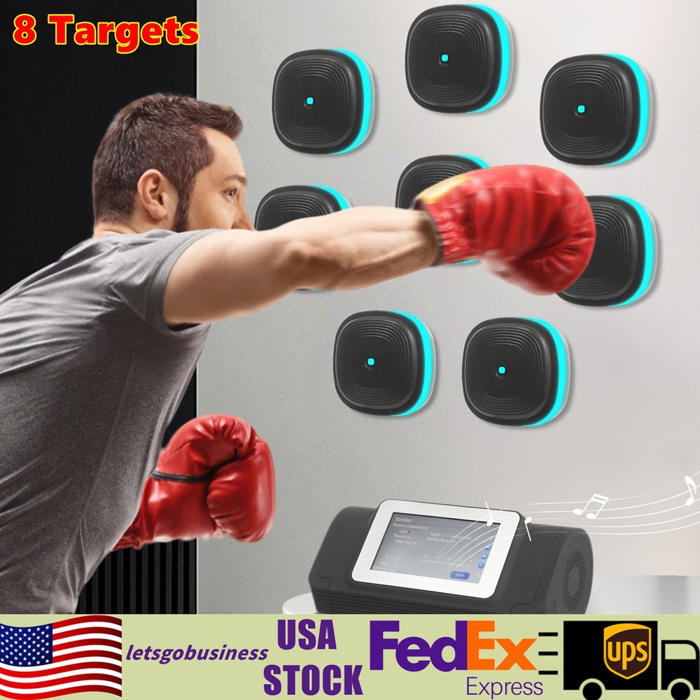 Split Musical Boxing, Punching Machine, Split Musical Boxing With 8 Targets