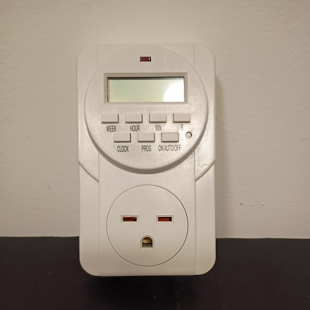 Digital Grow Timer Programmable 3500W for Hydroponics & Lighting 240V