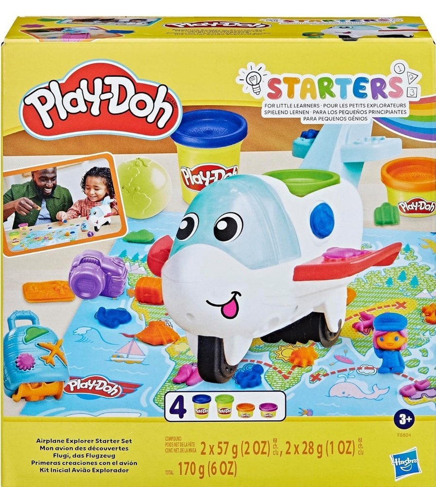 Play-Doh Starters Airplane Explorer Starter Set New