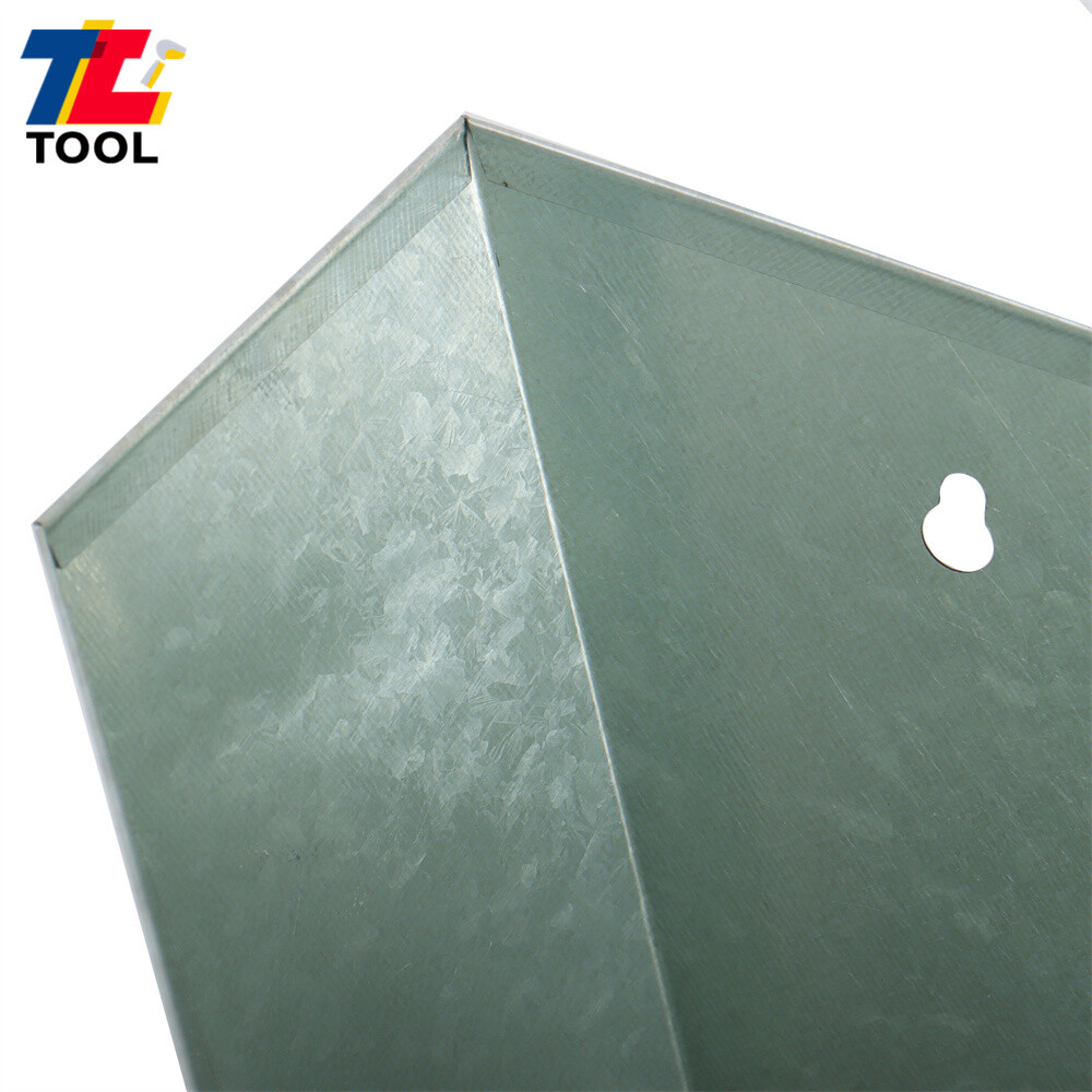 1 Pack 8 lbs Medium Size Chicken Cone Galvanized Steel Poultry Restraining Cone