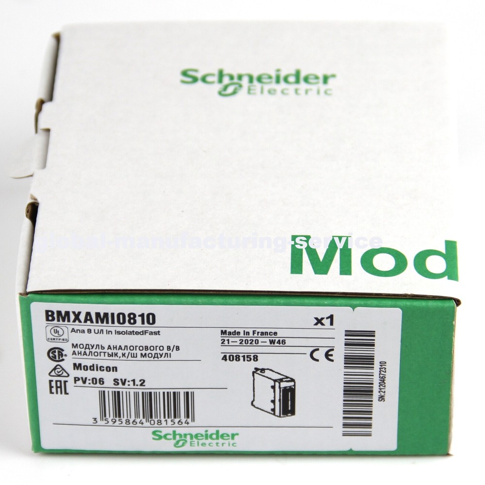 New In Box Schneider BMXAMI0810 PLC Input Module
