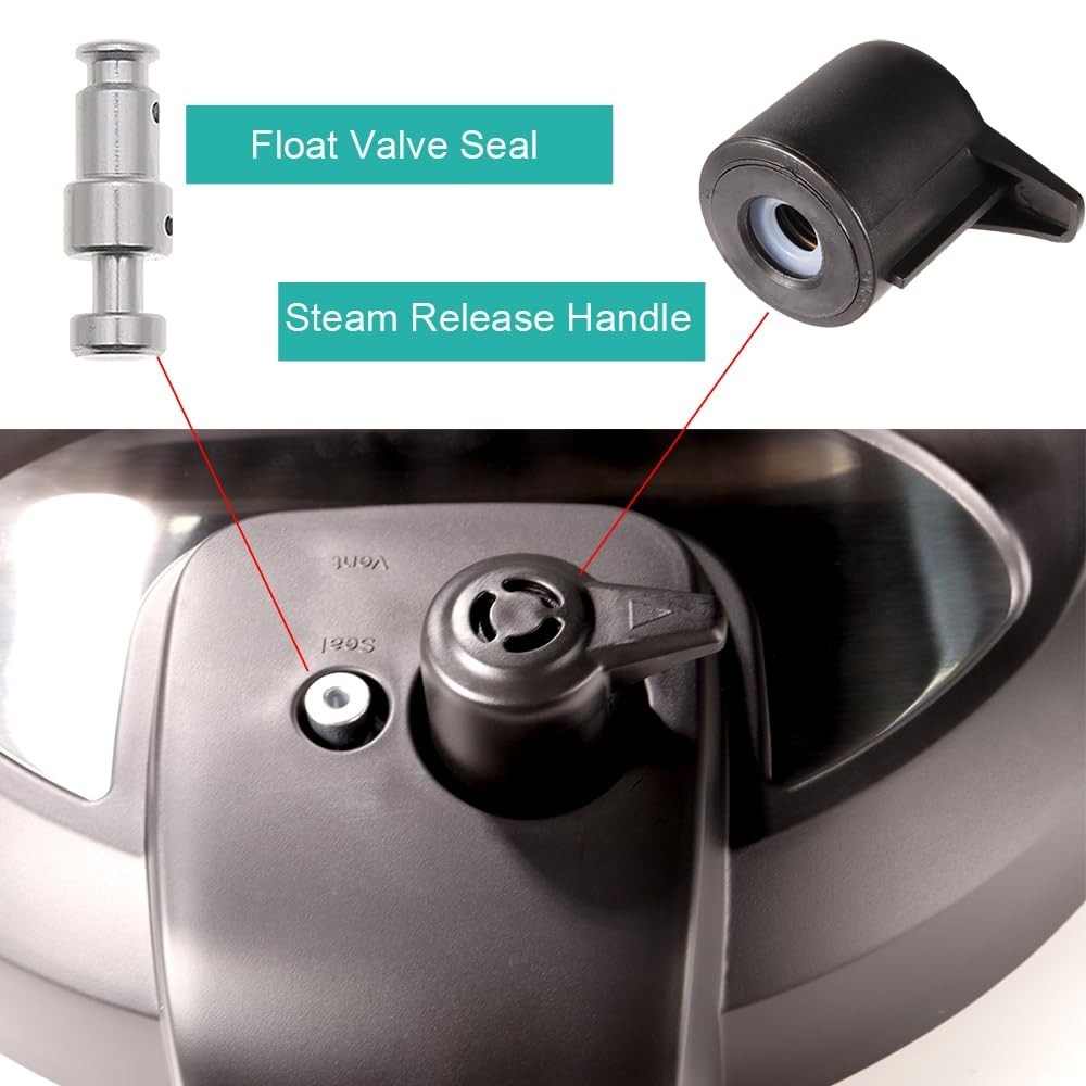 Complete 10-Piece Replacement Set for Instant Pot Duo Series — Secure, Durabl...