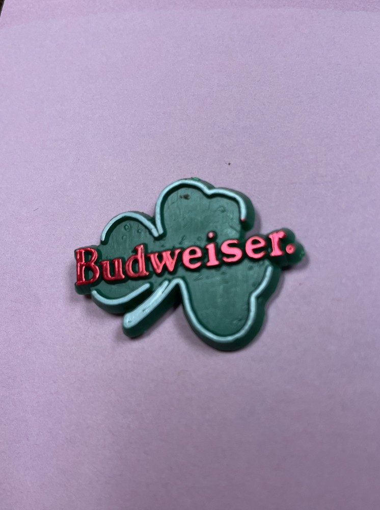 Vintage Budweiser Shamrock Pin