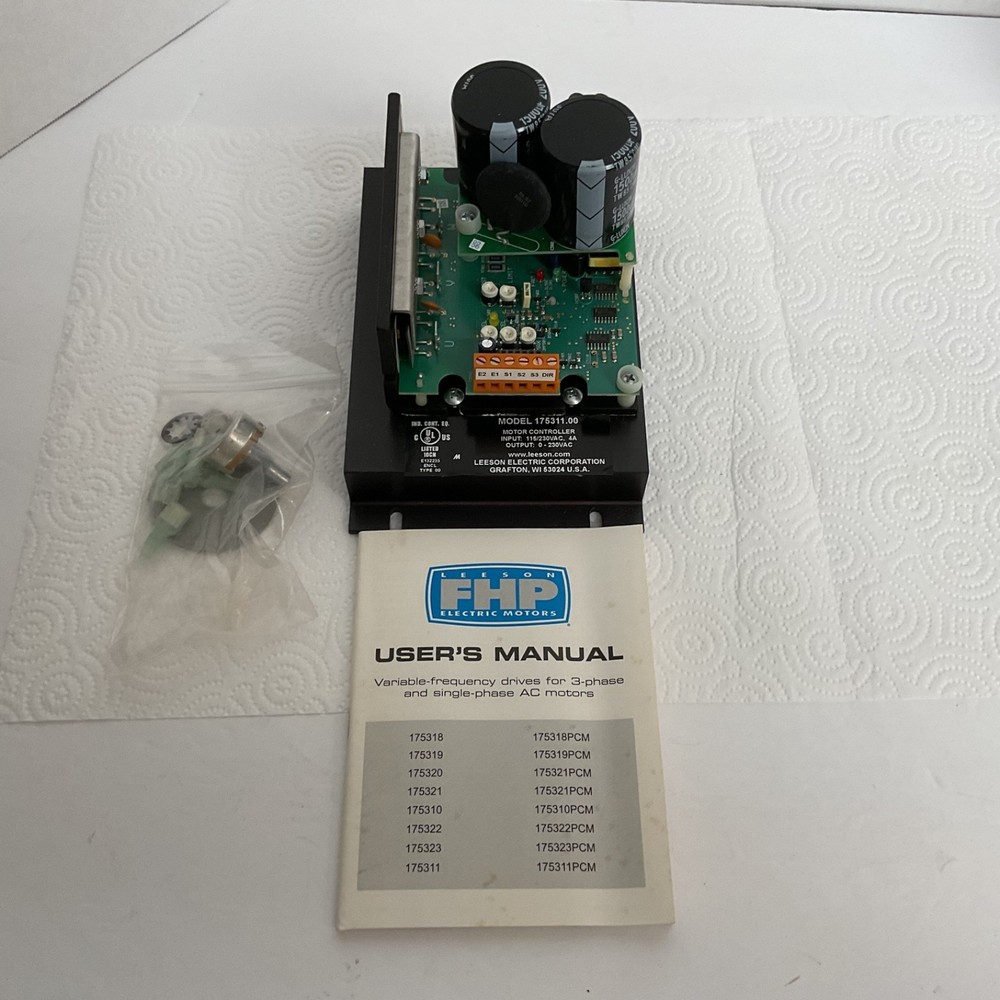 New open box, Leeson motor controller model 175311.00