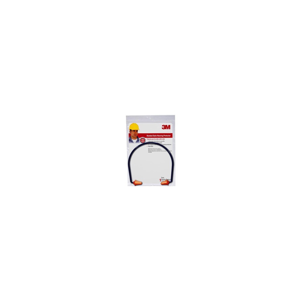 3M 90537H1-DC Banded Hearing Protector - Quantity 6