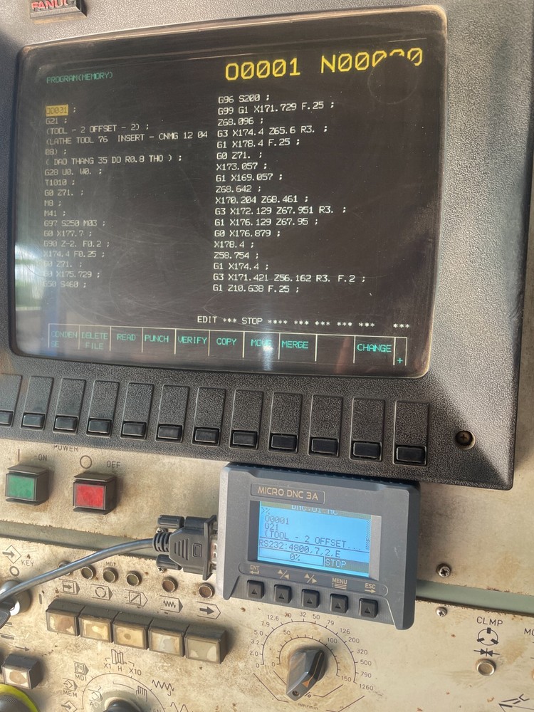 MICRO DNC 3A. RS 232 To USB Reader Drip Feeder.