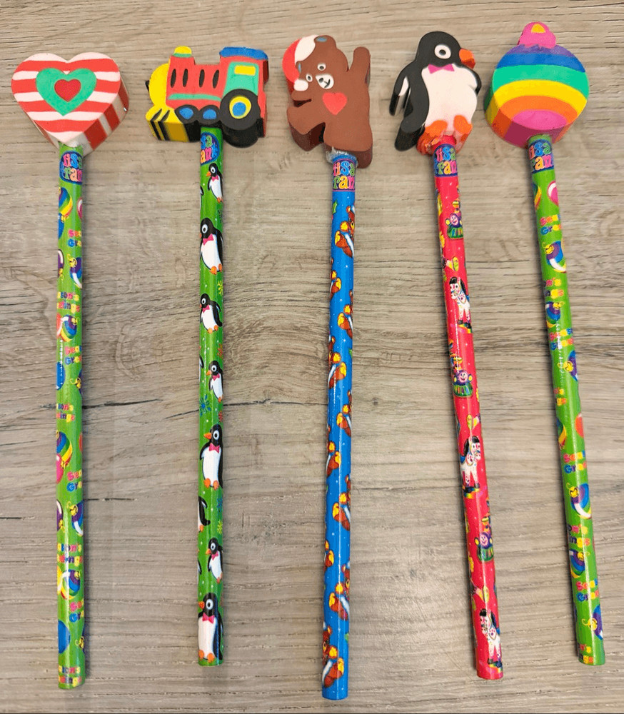 Vintage Lisa Frank Pencil Bundle
