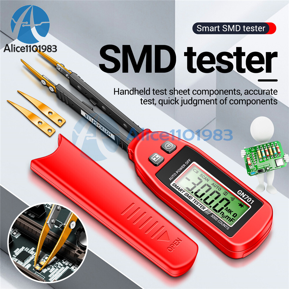 SMD Tester Resistance Capacitance Meter Multimeter Professional Component tester