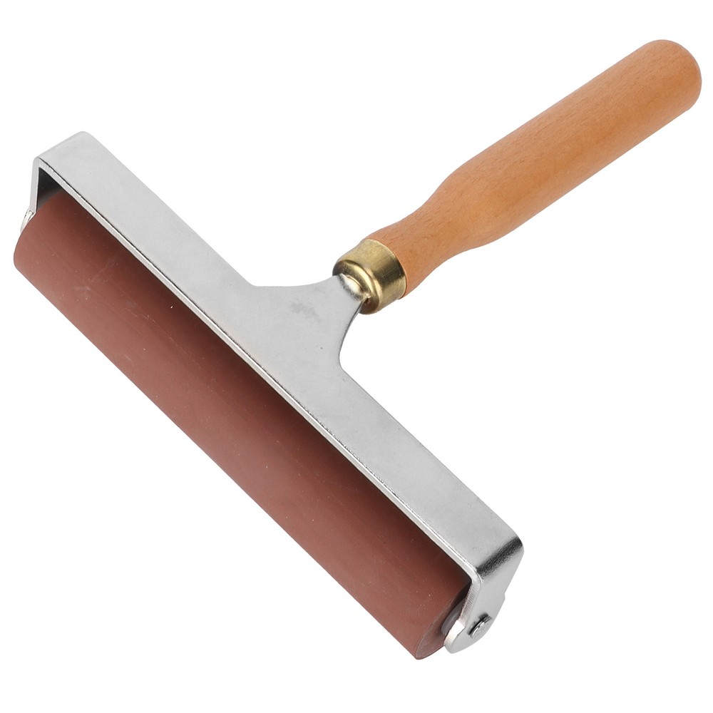 15cm Soft Rubber Brayer Roller For Printmaking Scrapbooks