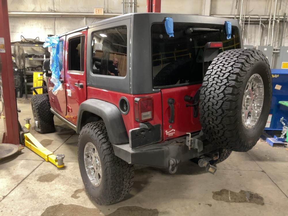 Used Windshield Frame fits: 2011 Jeep Wrangler Grade A