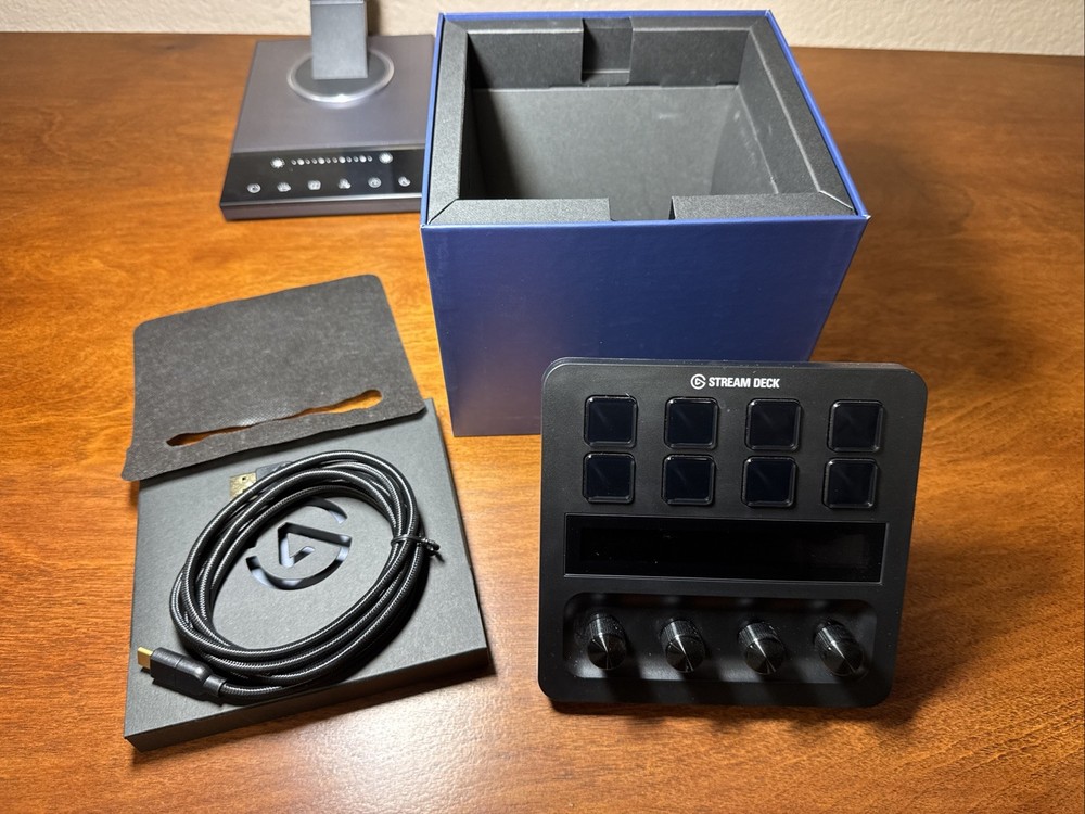 Elgato Stream Deck + Plus Audio Mixer Production Black Console PC Mac