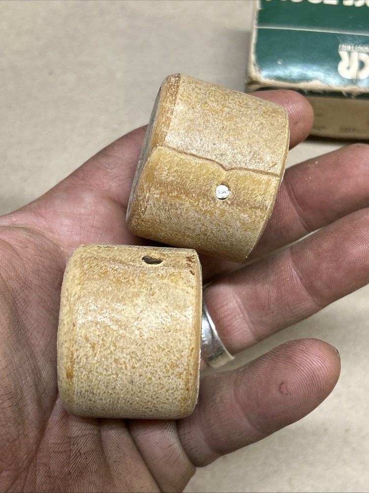 2 CR Ind. Rawhide Replace Faces For Split Head Hammer #3 PN#650043 1-3/4” Dia