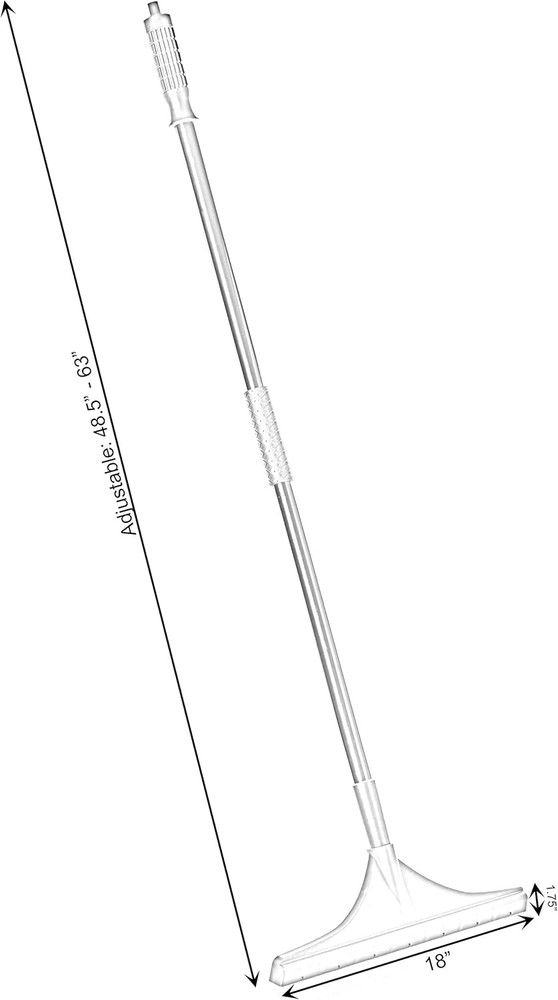 Artificial Turf Garden Carpet Rake with Extendable Lightweight Telescopic Handle