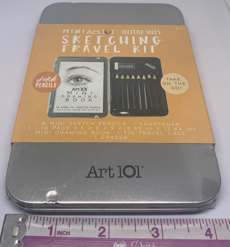 Art 101 Mini Travel Sketching Kit Creative Tools