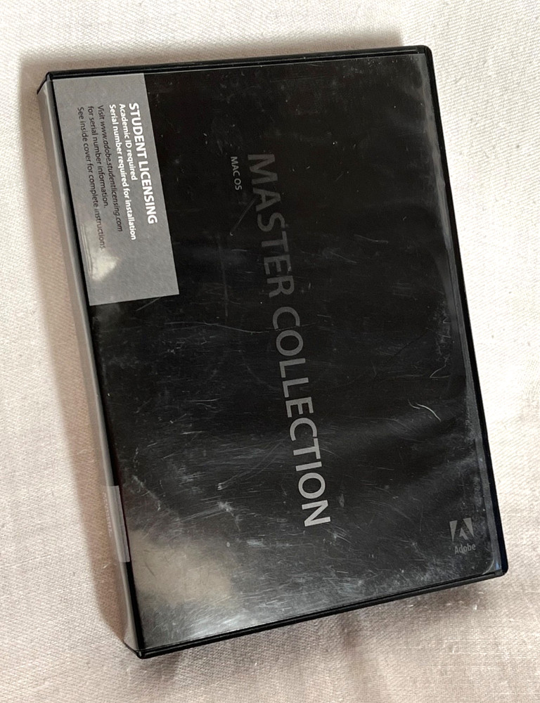 Adobe Creative Suite Master Collection CS4 Mac OS Student Licensing