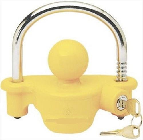 Trailer Tounge Ball Lock Locking Clamp Device