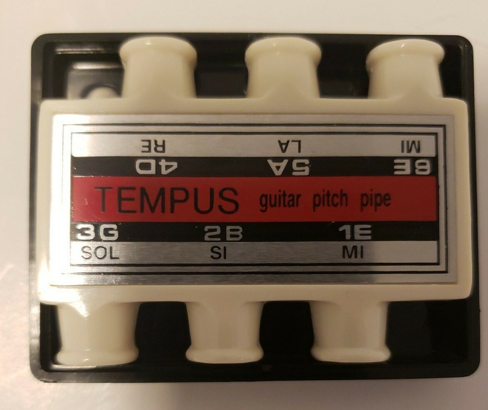 Tempus Guitar Pitch Pipe with plastic case