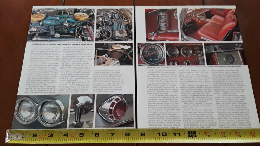 1963 CHRYSLER 300J ORIGINAL 2007 ARTICLE