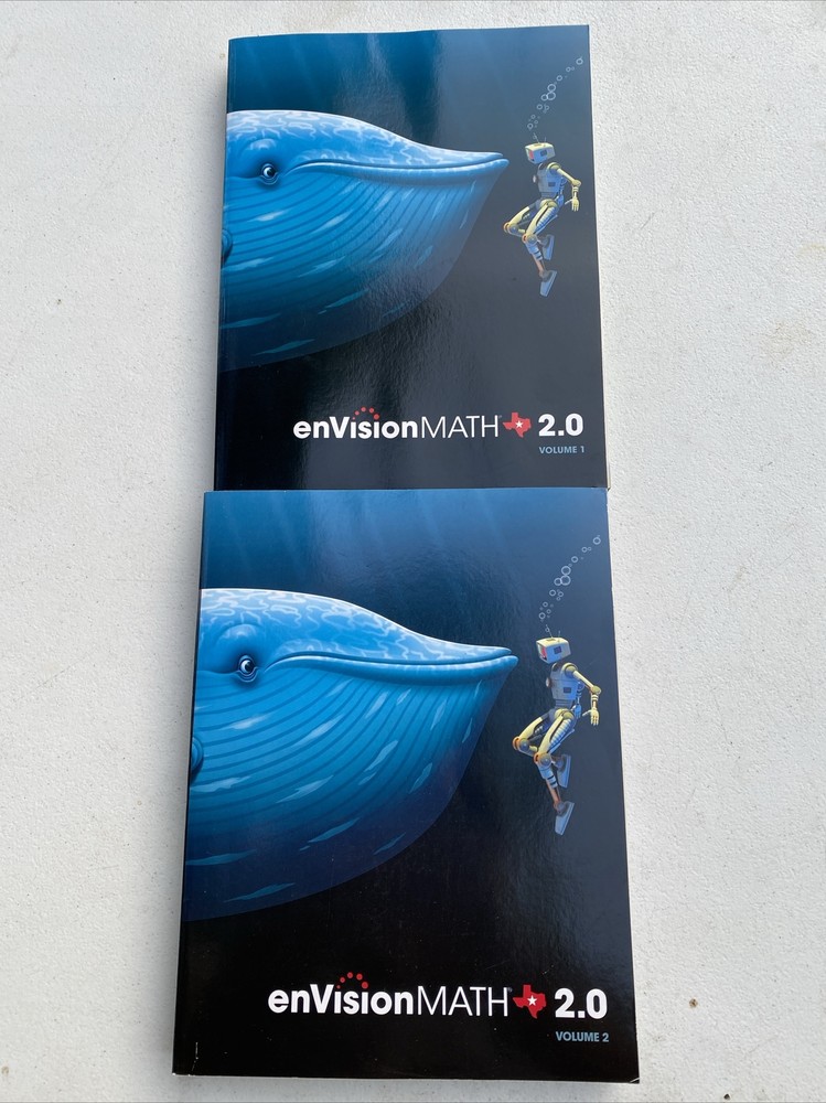 Envision Math Grade 5 Volume1&2!!