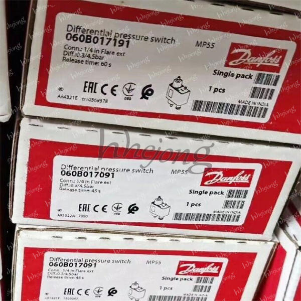 1PCS DANFOSS MP55 060B017191 differential pressure switch NEW