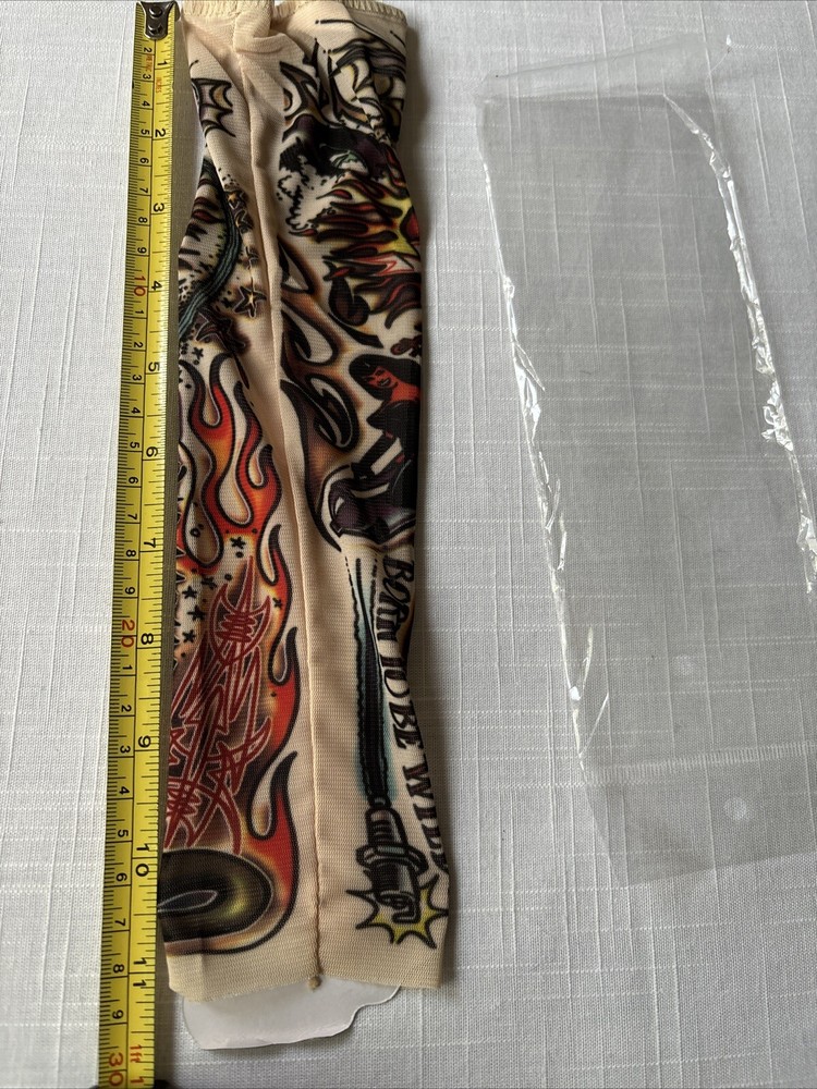 Halloween 5 Pull On Arm Tattoo Sleeves Party Small Medium