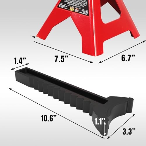 3 Ton (6,600 LBs) Jack Stands, with Adjustable Lock Car Jack 3 ton Basic