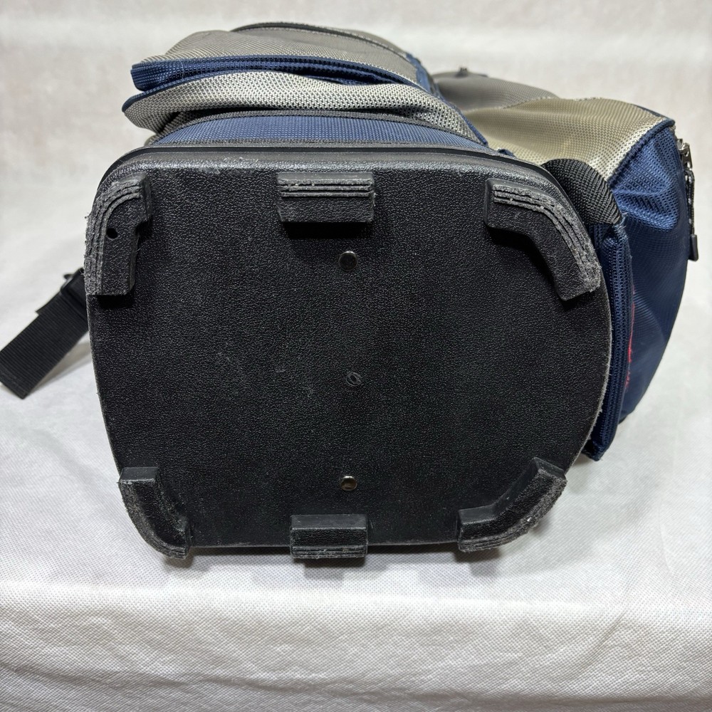 Vintage Rawlings Blue & Silver Golf Cart Bag