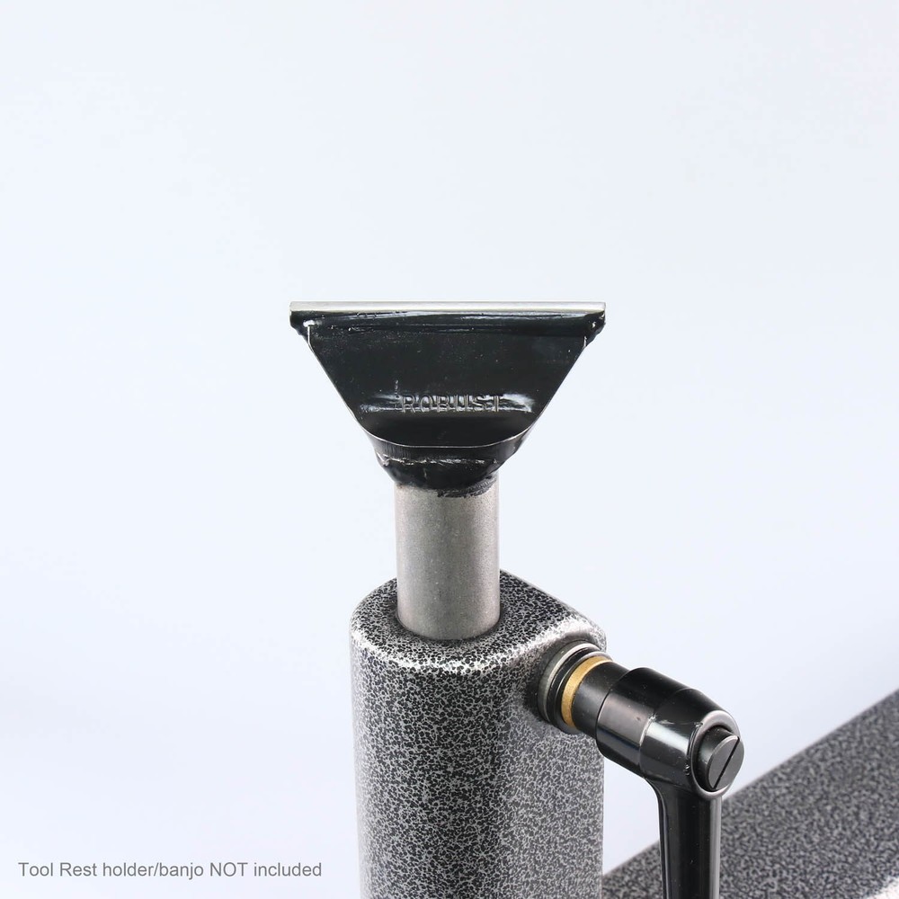 Robust, Low Profile Tool Rest, 3" Wide, Long Post, Authorized Seller