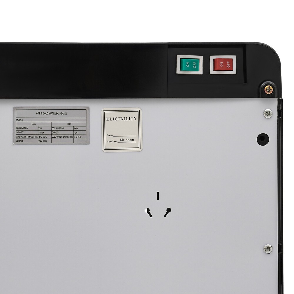 Bottom Load Water Cooler Dispenser With Safety Lock 3 Temperature Settings